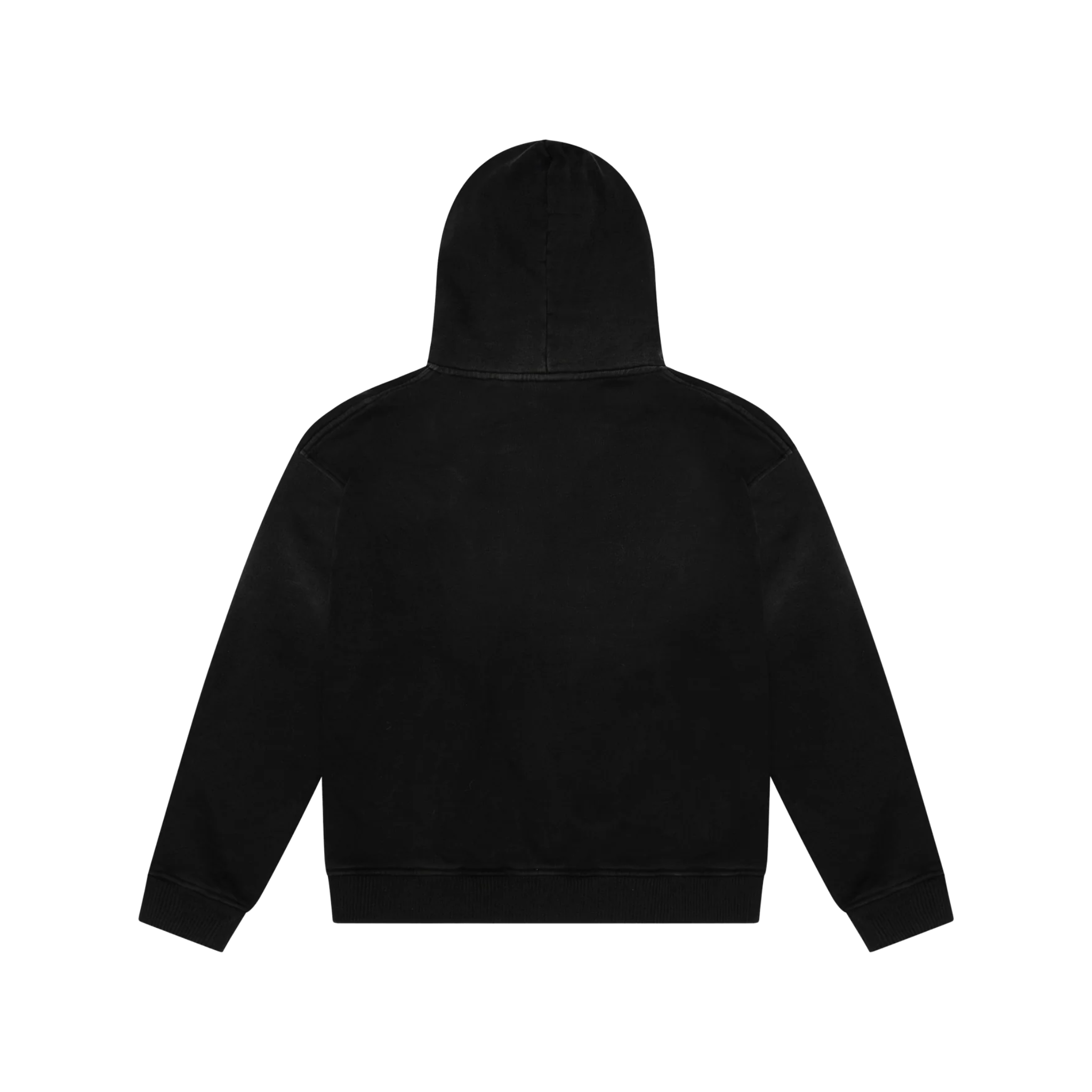 Side Eye Face Hoodie Black
