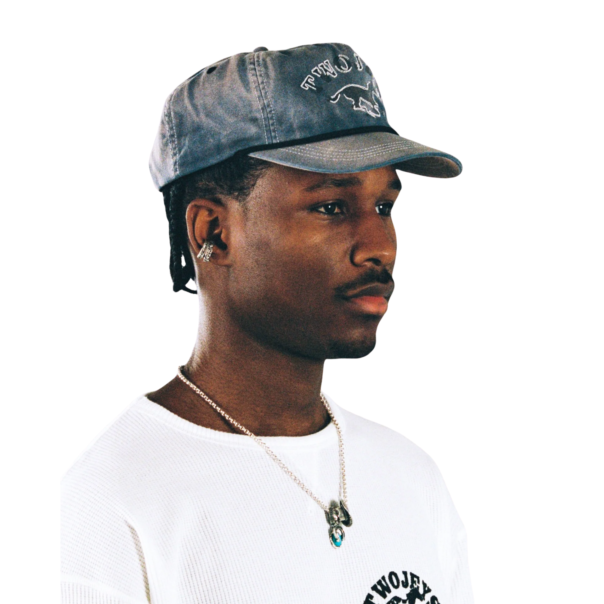 Sunfaded Blue Cap