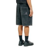 MAGOADO WASHED CORD SHORTS BKW