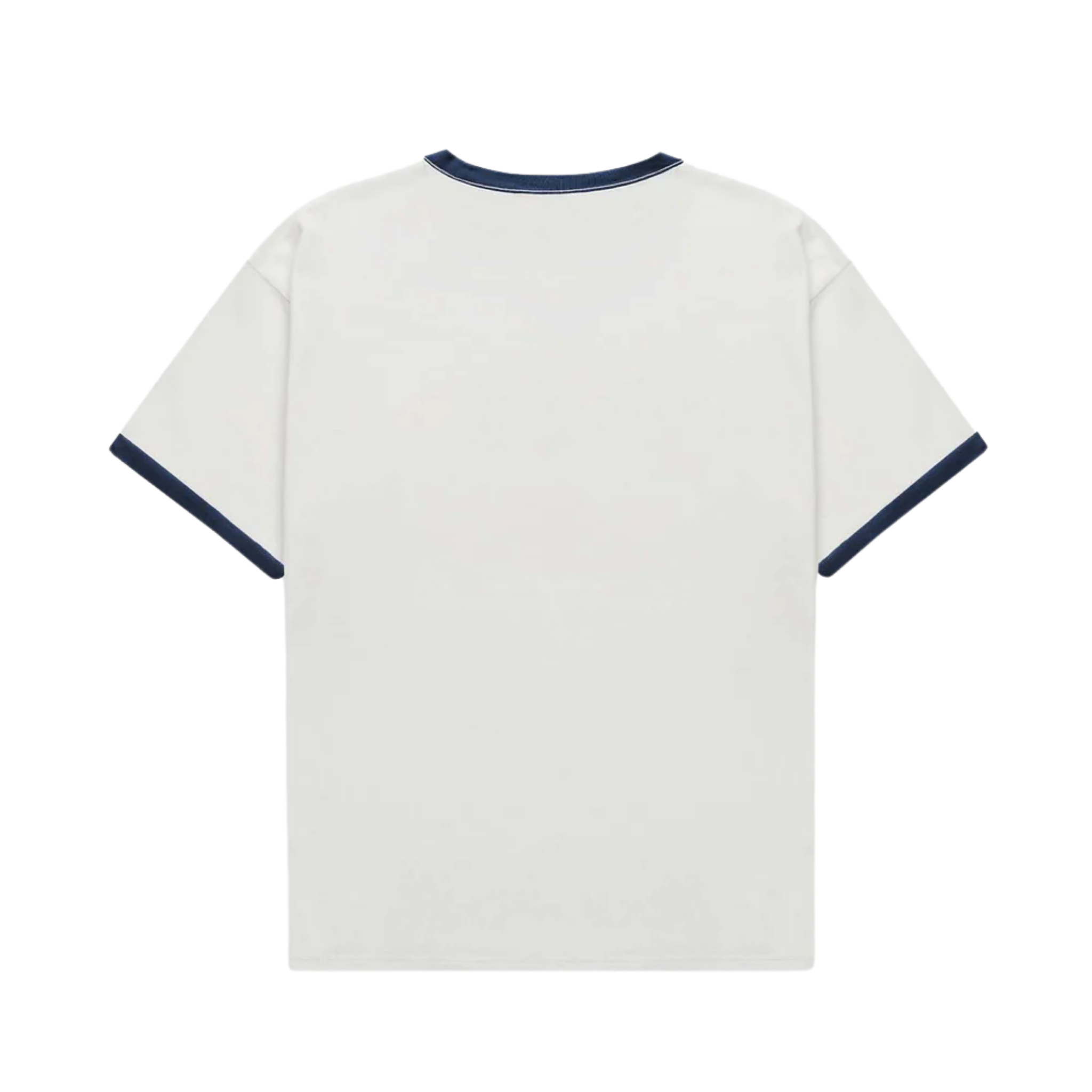 Plus Vintage White + Navy Ringer T-Shirt
