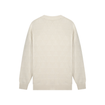 Varsity Cardigan Antique White