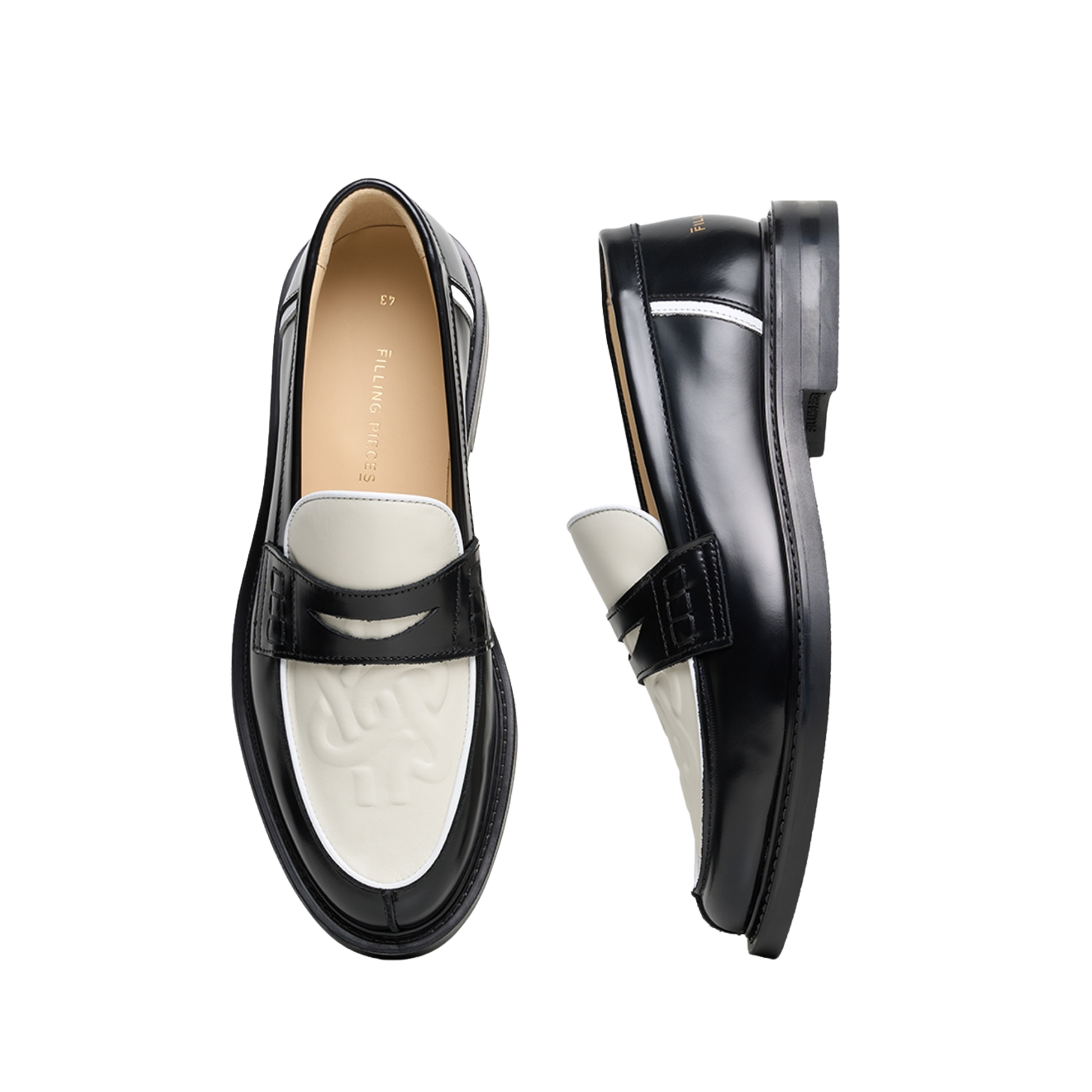 Loafer Gowtu Solid White