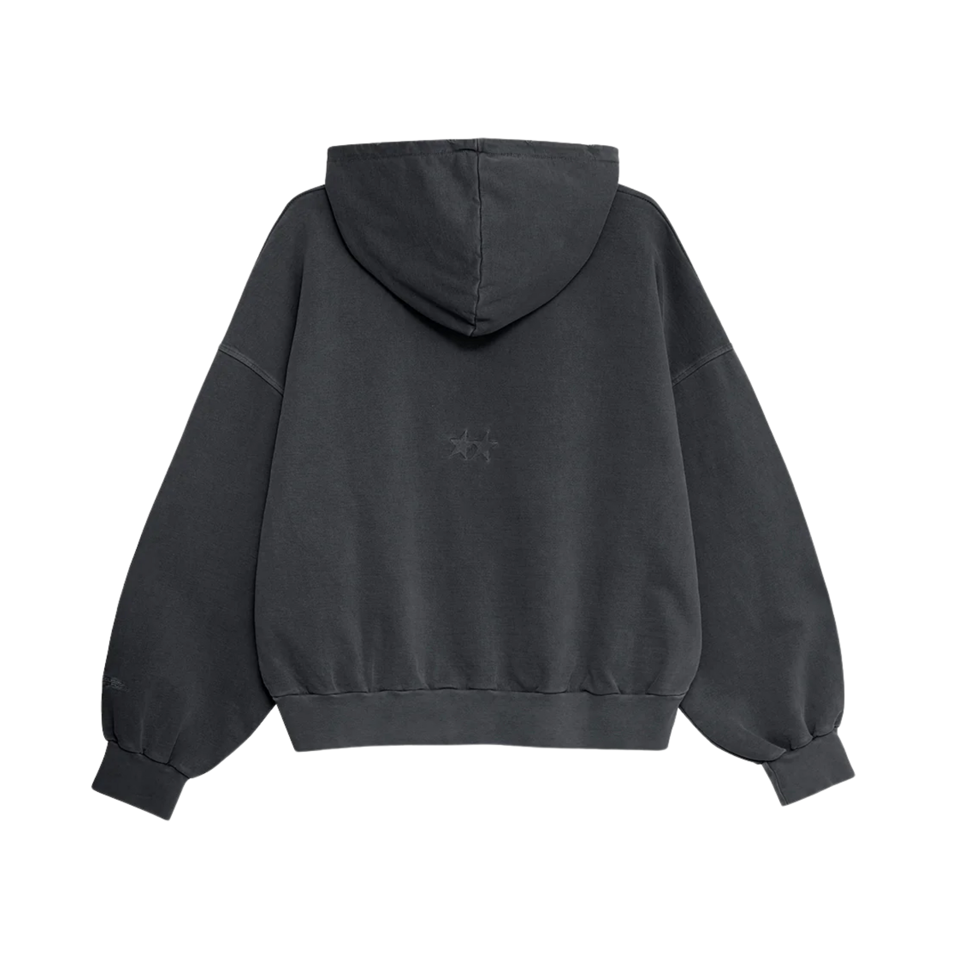 Stone Washed Black Icon Hoodie