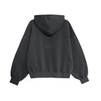 Stone Washed Black Icon Hoodie