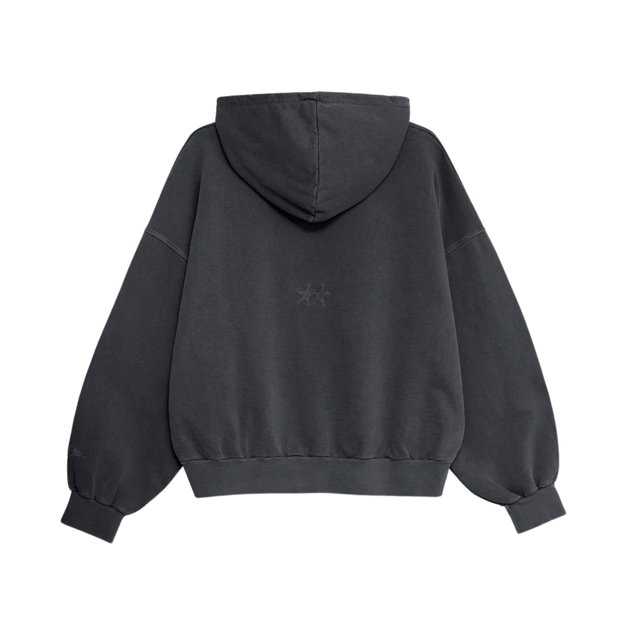 Stone Washed Black Icon Hoodie