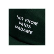La Casquette Slogan Dark Green