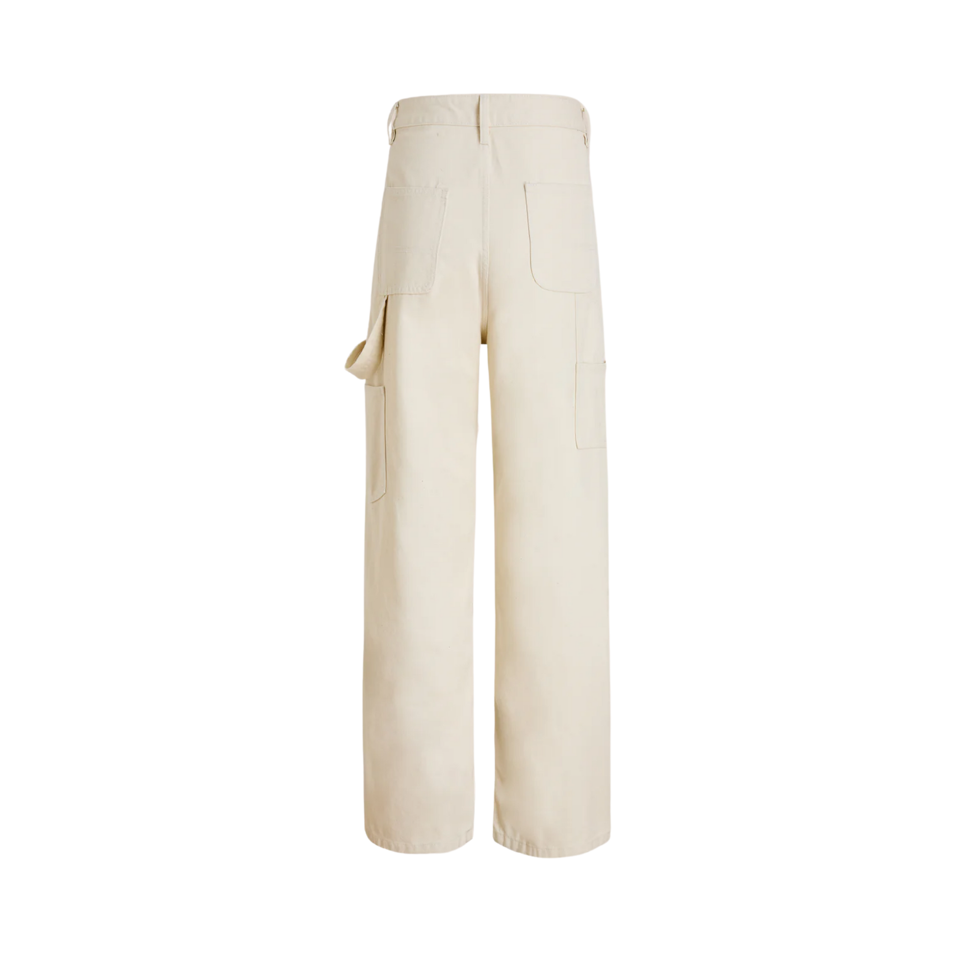 Canvas Washed Tapestry Pants Vintage Cream