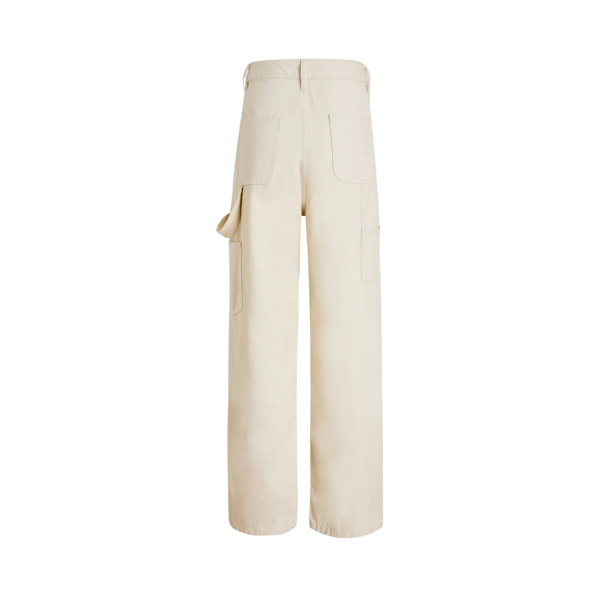 Canvas Washed Tapestry Pants Vintage Cream