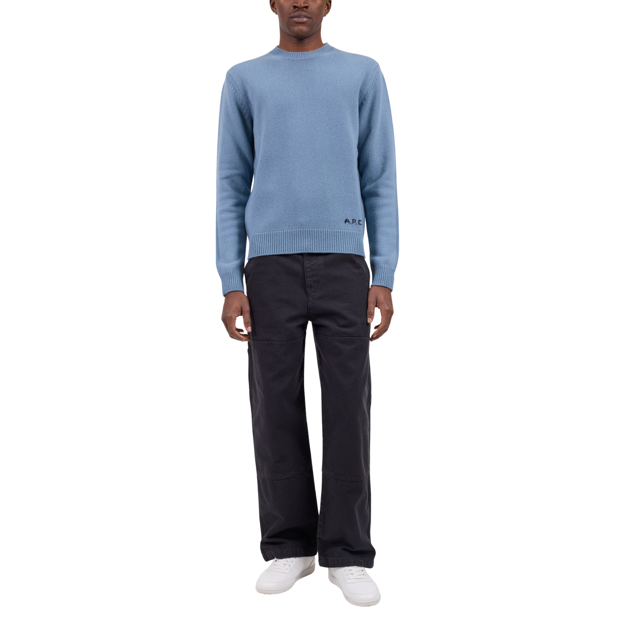 pull edmond GRIS BLEU