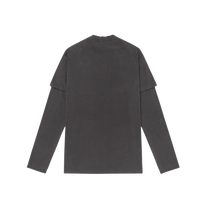 Double Long Sleeve T-shirt - Vintage Black
