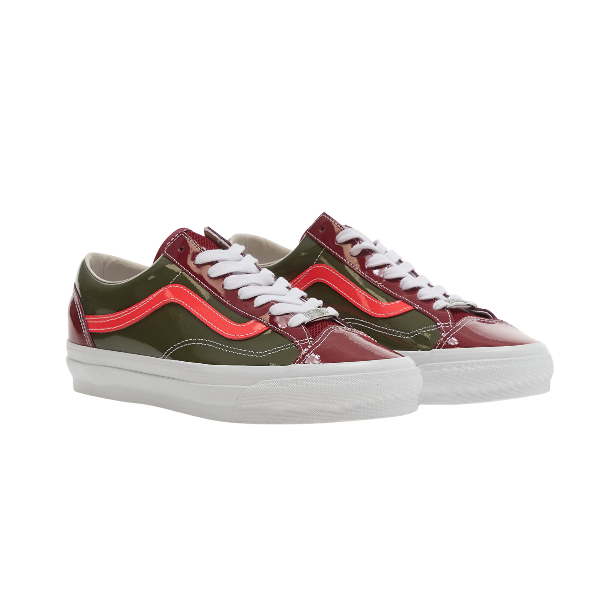 LX Old Skool 36 Patent Bordeaux Olive