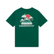 Montagne Ondulee Short Sleeve T-Shirt Green