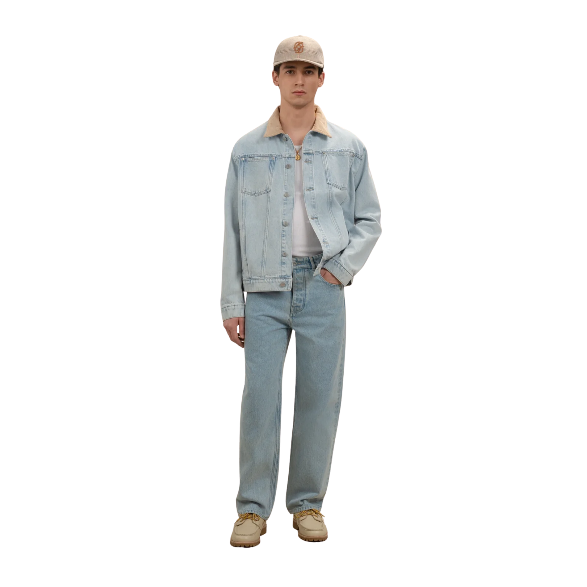 La Veste Jean Délavée