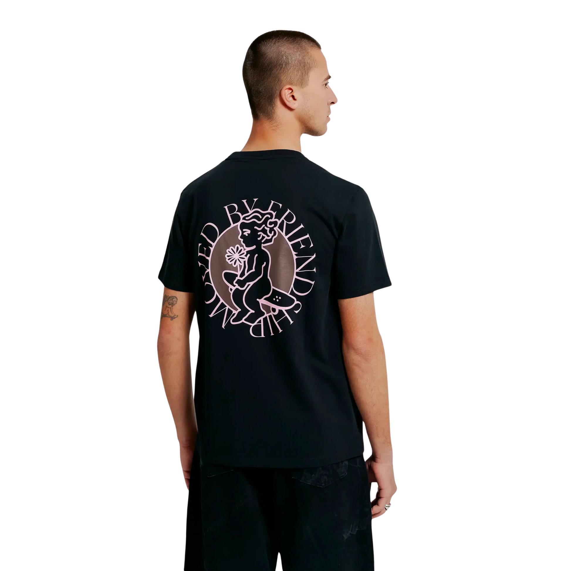 IKON FLOWER T-SHIRT BLACK