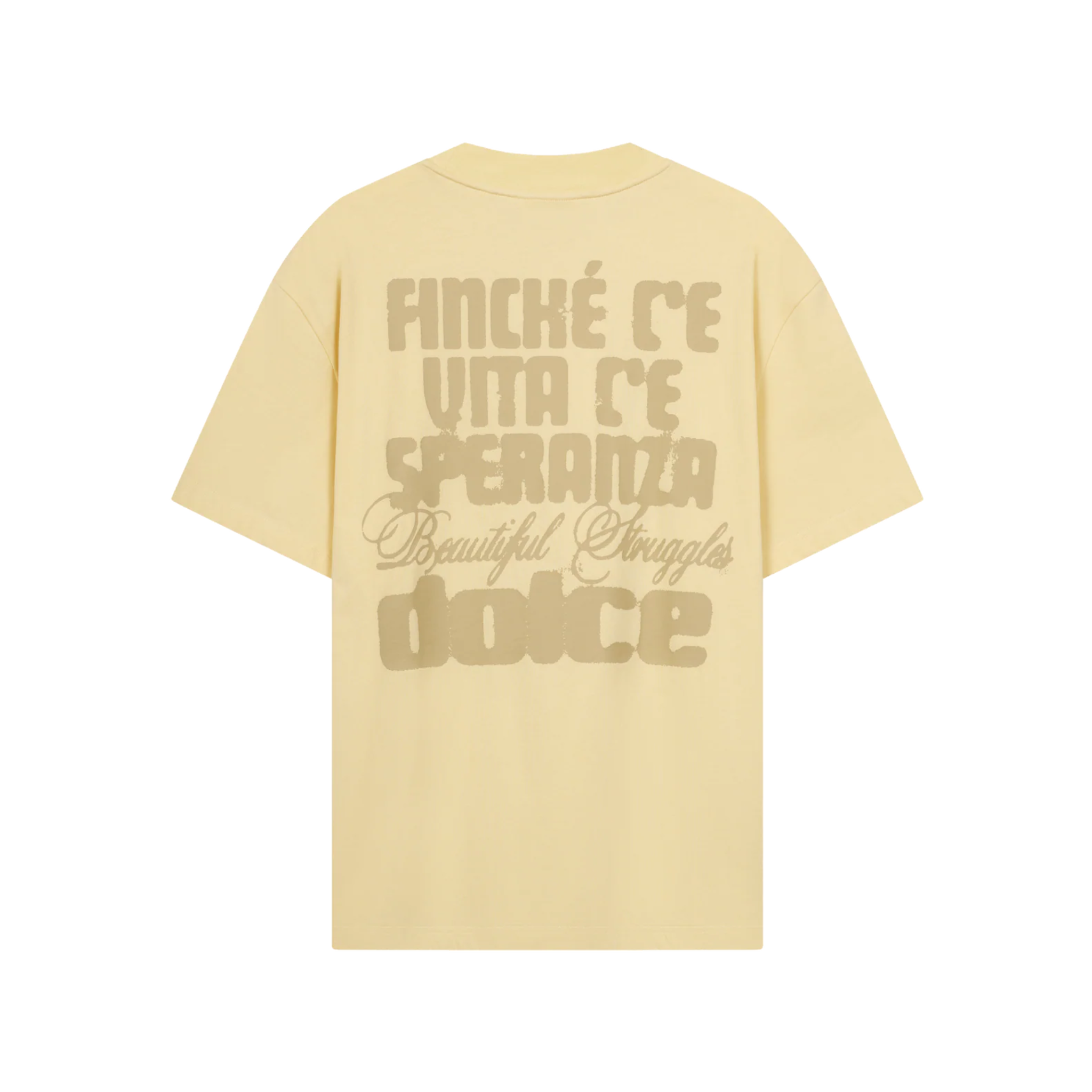 Speranza Tee Yellow
