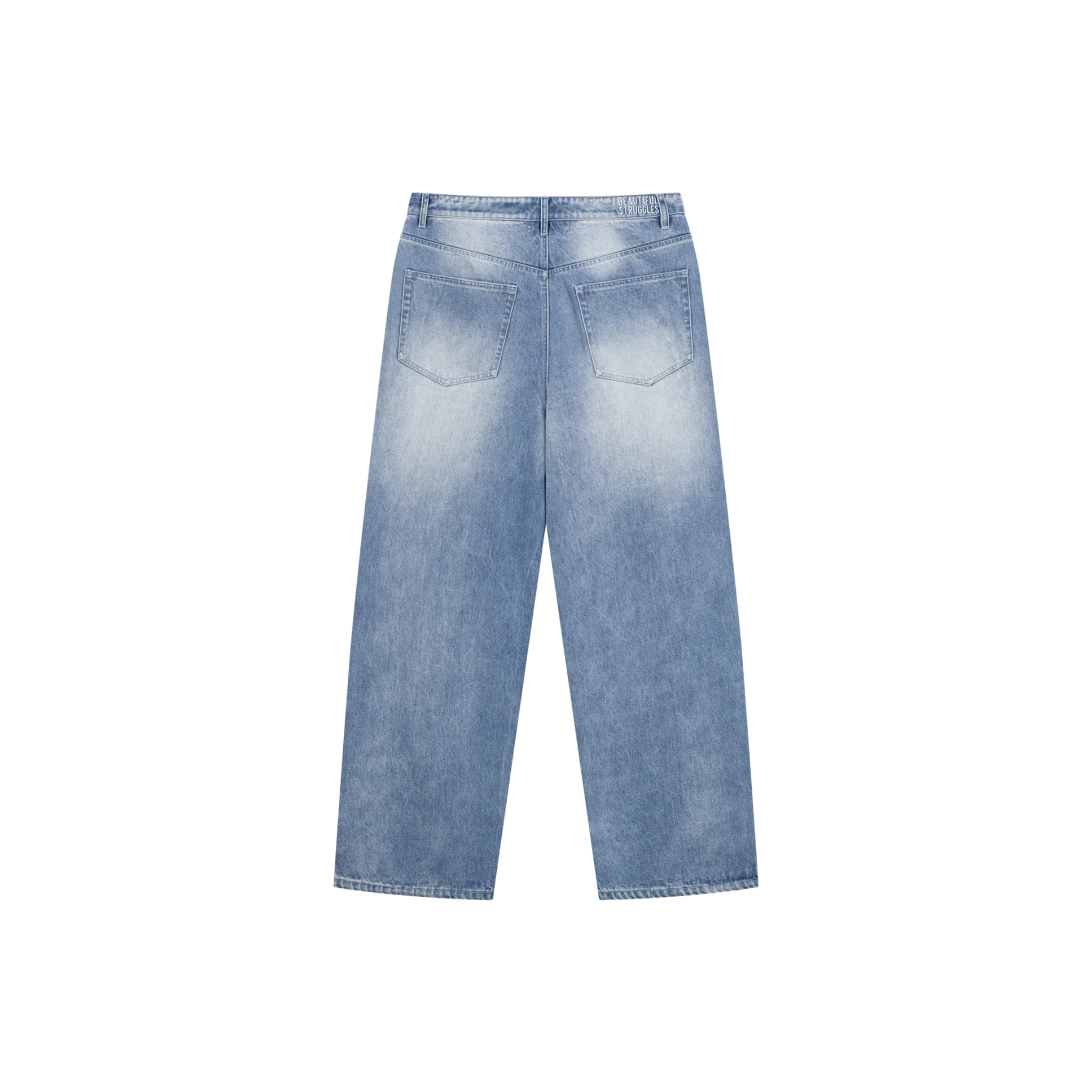 Wide Leg Denim Blue
