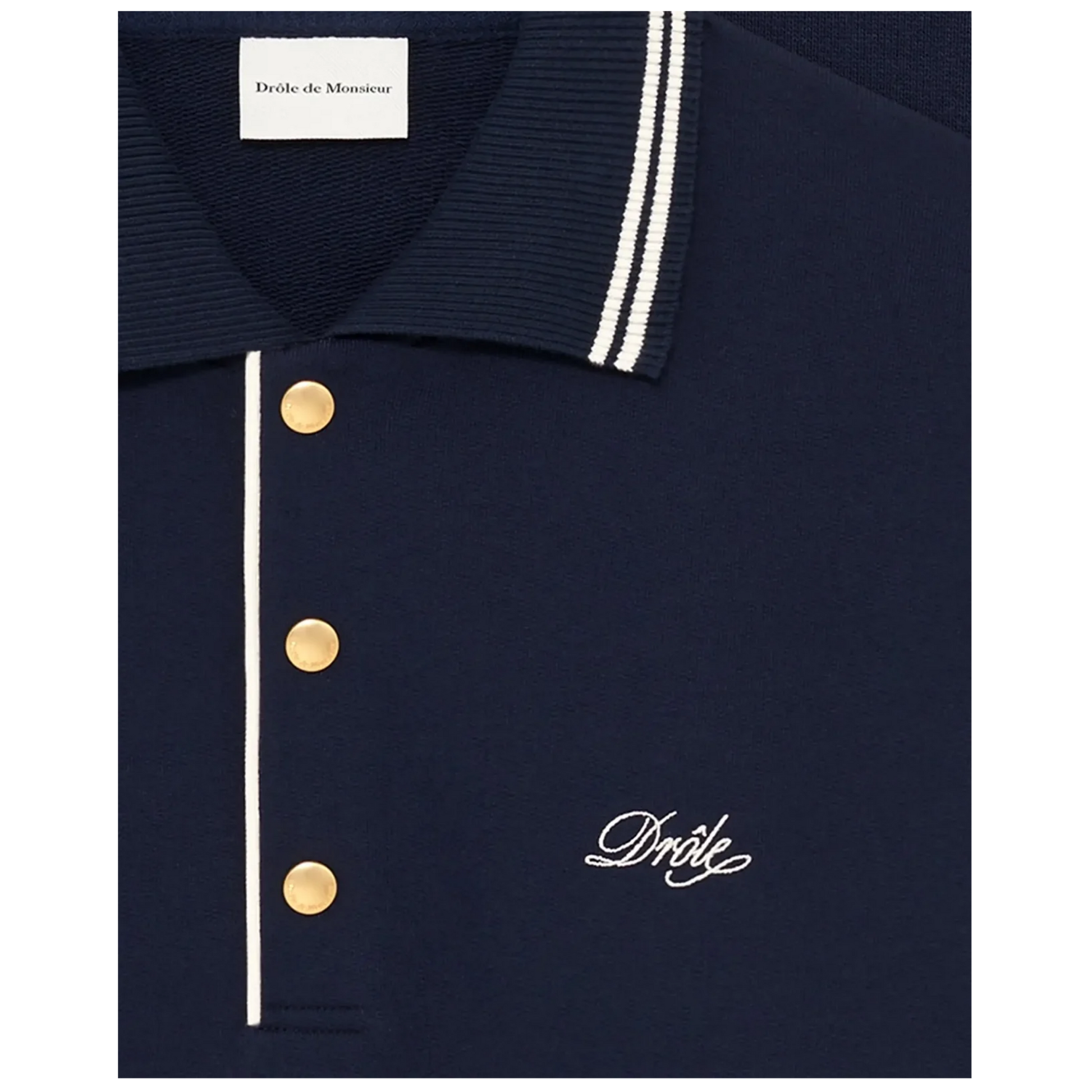 Polo Drôle Navy