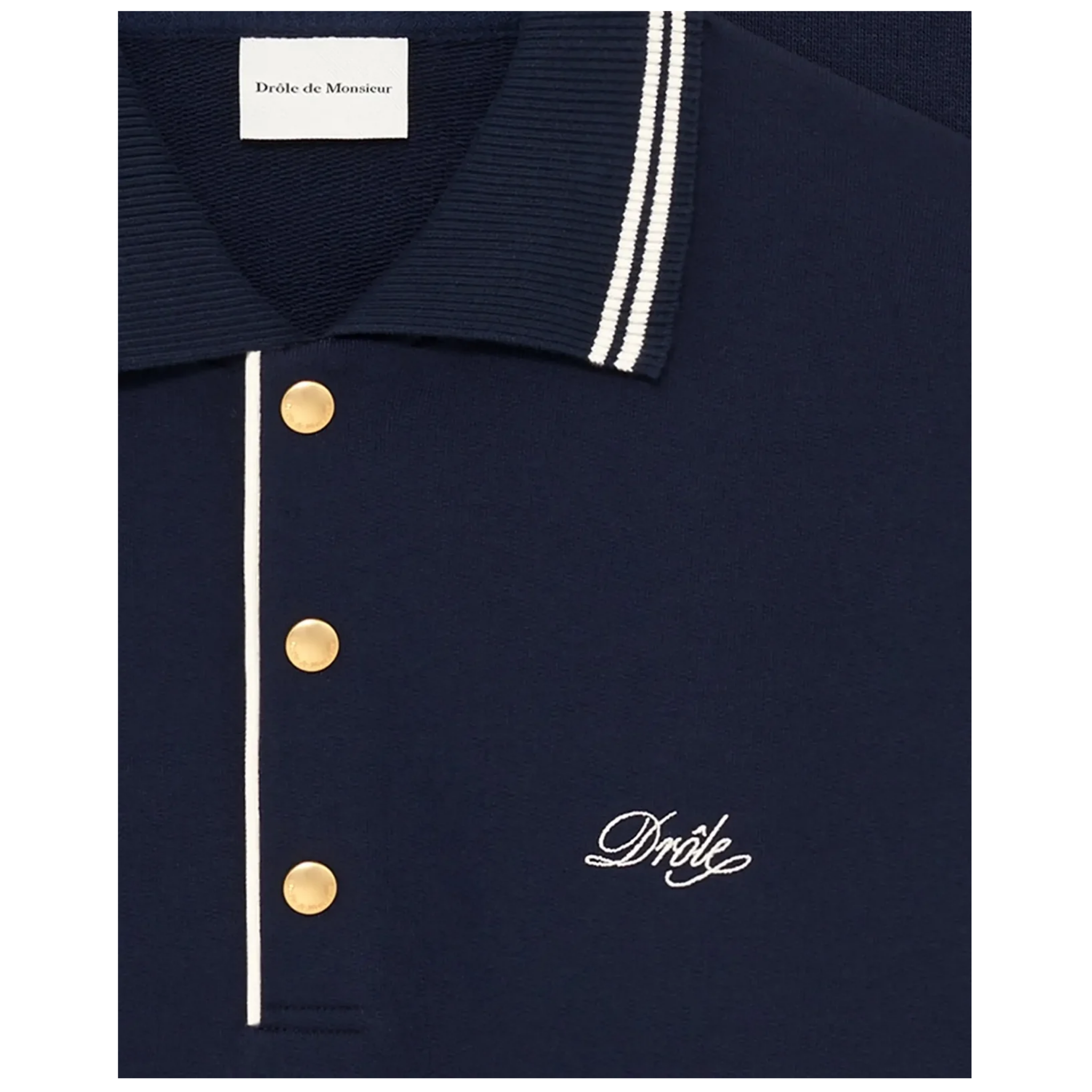 Polo Drôle Navy