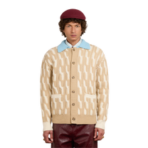 Le Cardigan Torsades Bicolore