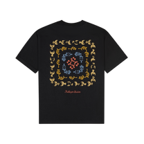 Dove Pattern Tee Washed Black