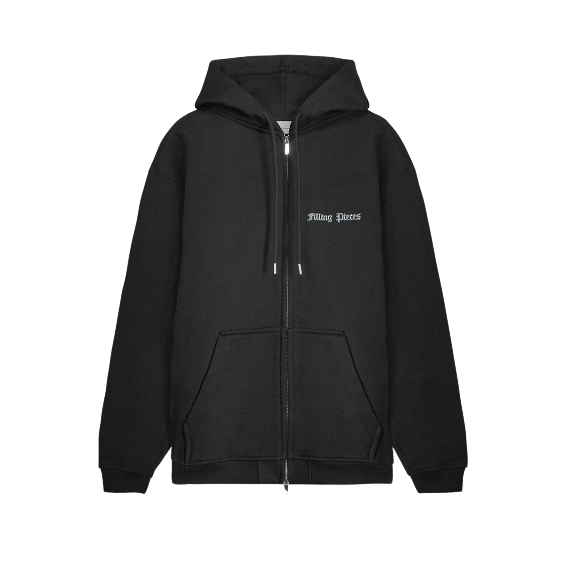 Zip Hoodie Chrome Flower