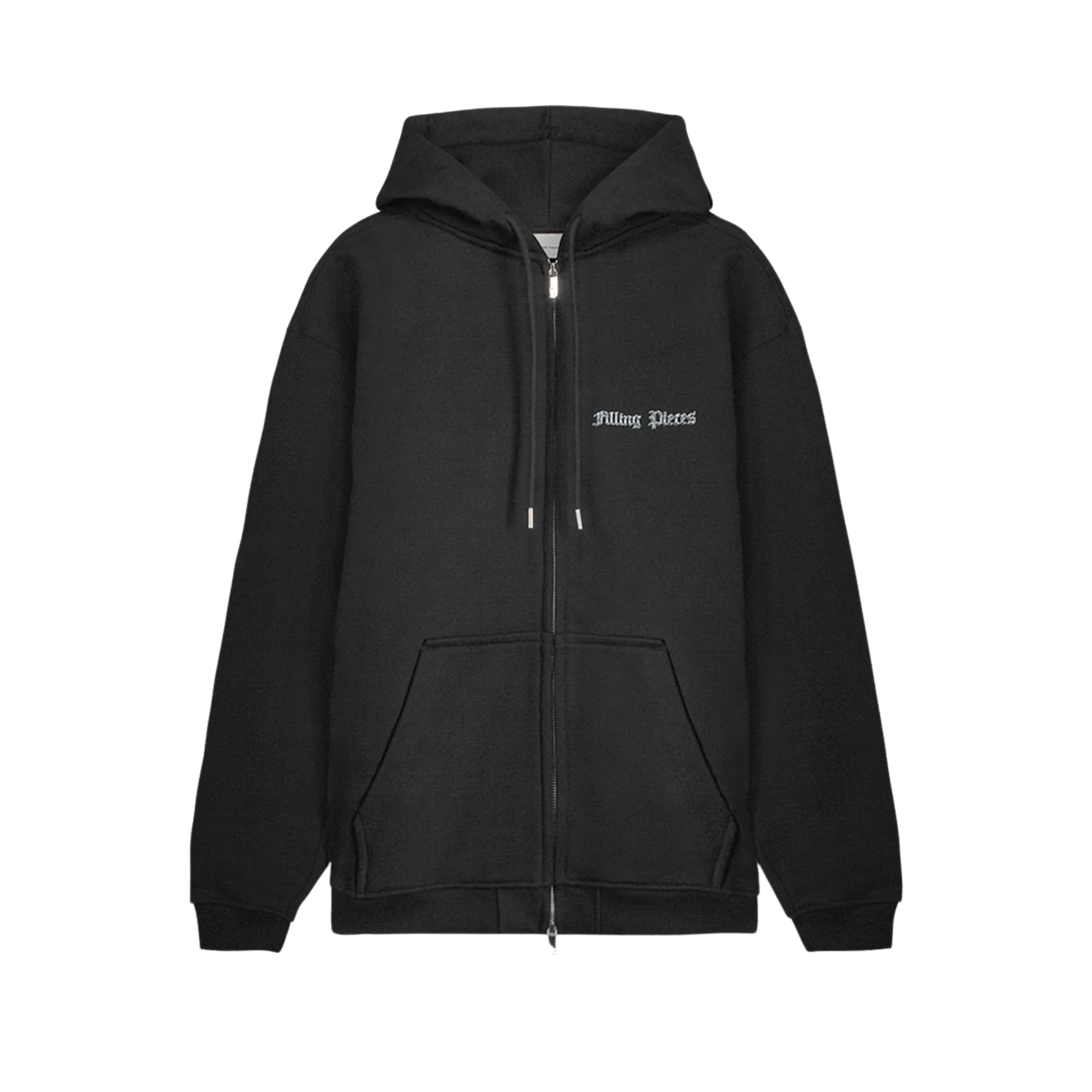 Zip Hoodie Chrome Flower