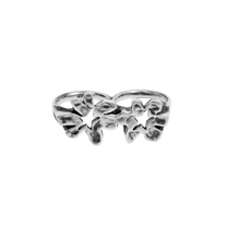 Flower Knuckle Ring