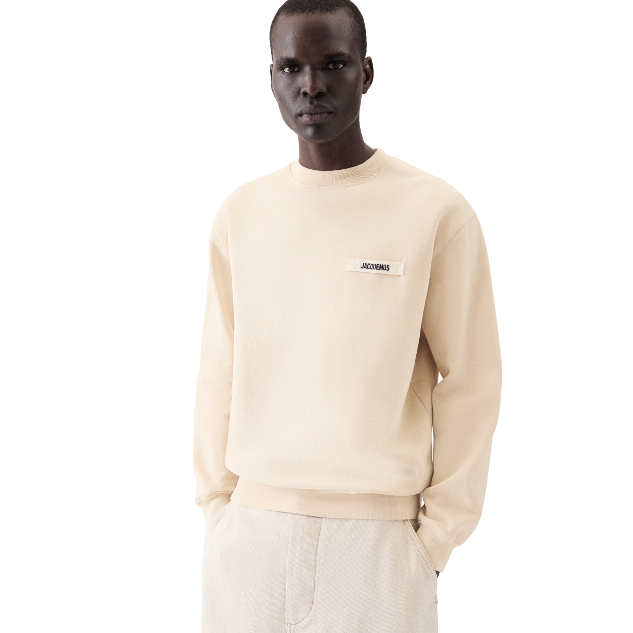Le Sweatshirt Gros Grain Beige