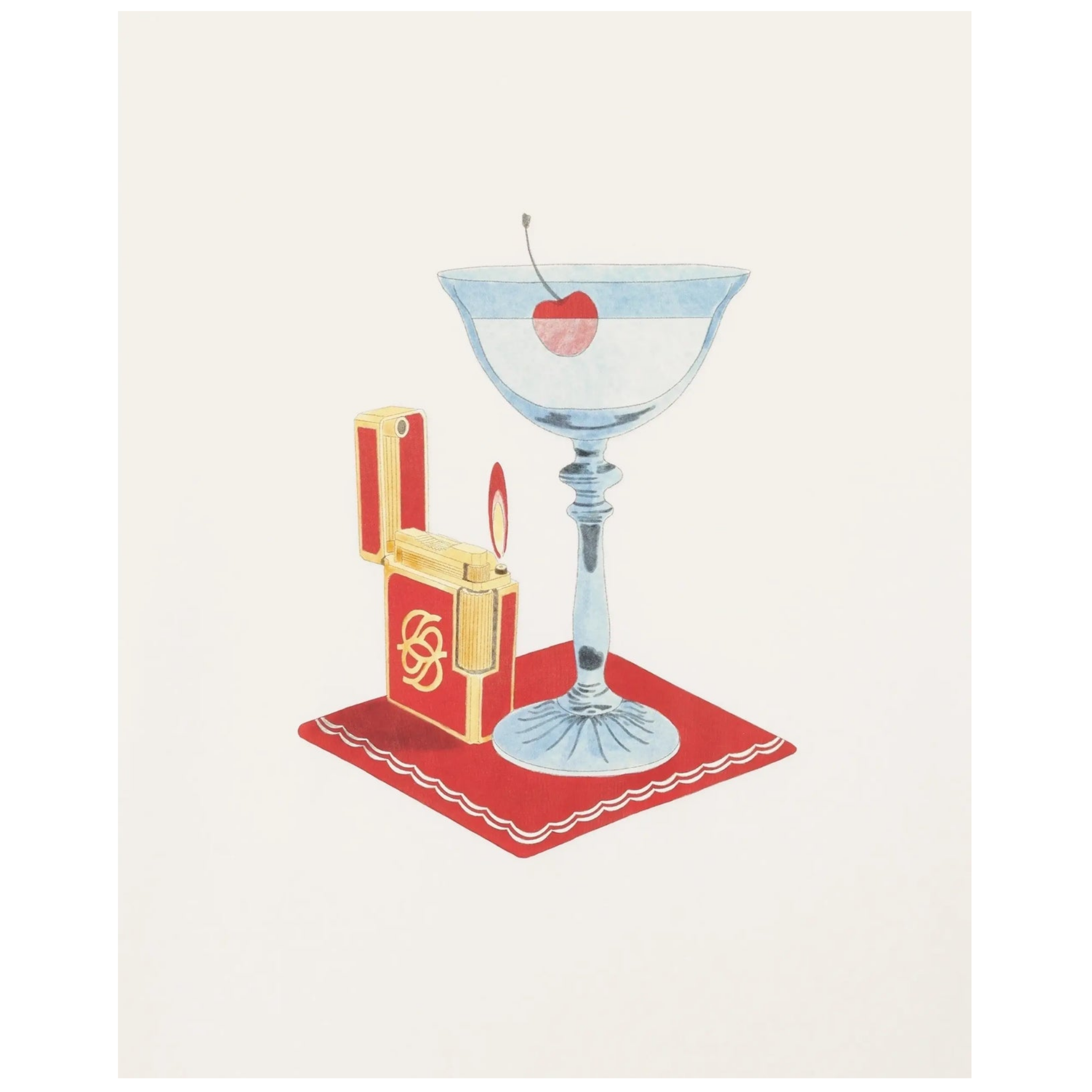 T-Shirt Cocktail White