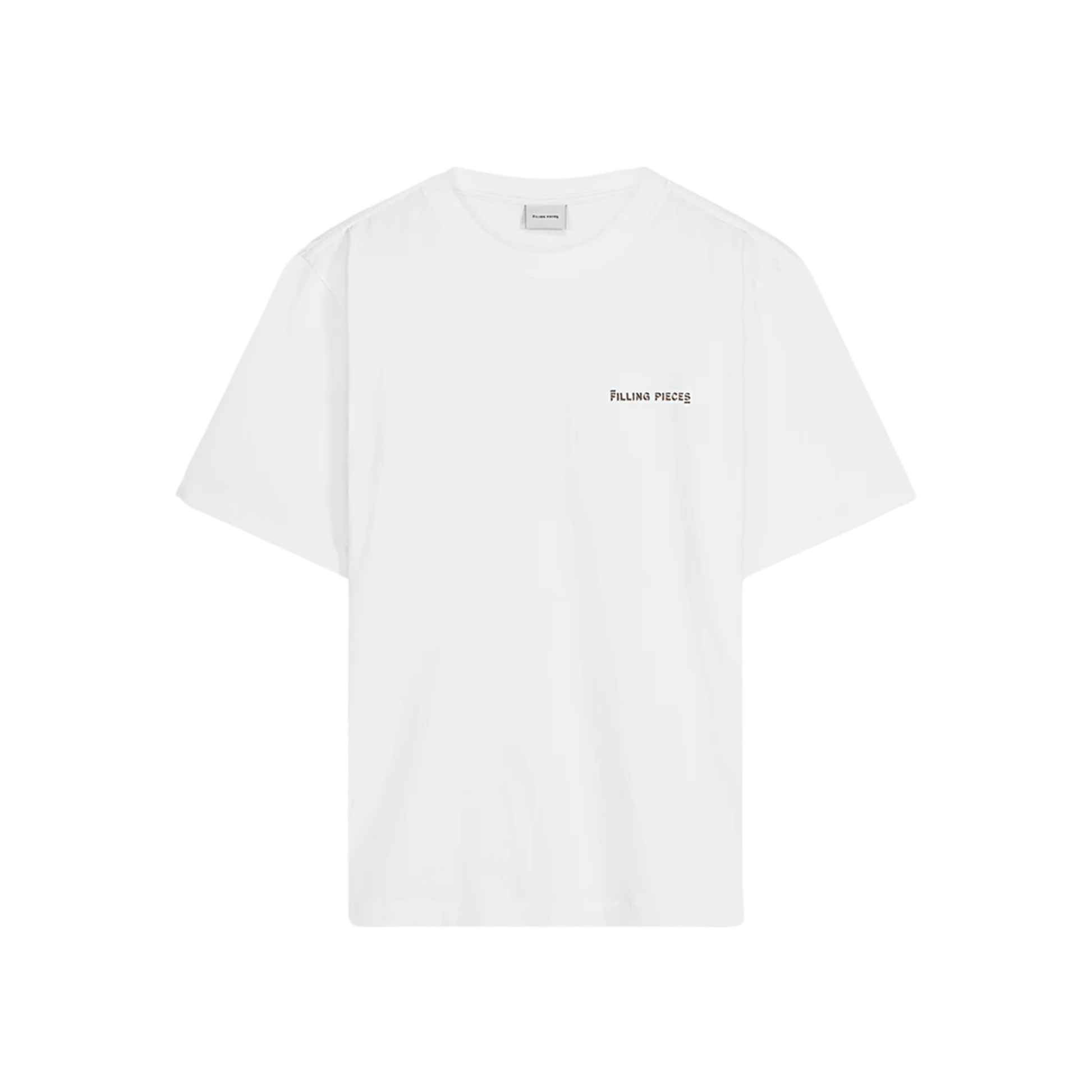 T-shirt Alphabet Travertine White