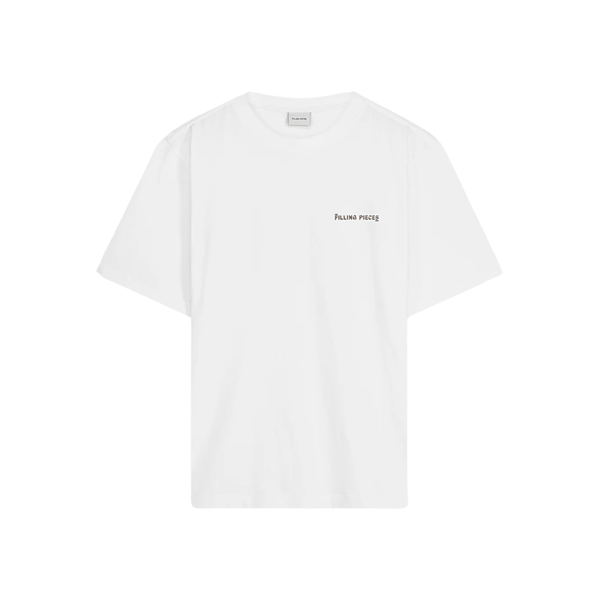 T-shirt Alphabet Travertine White