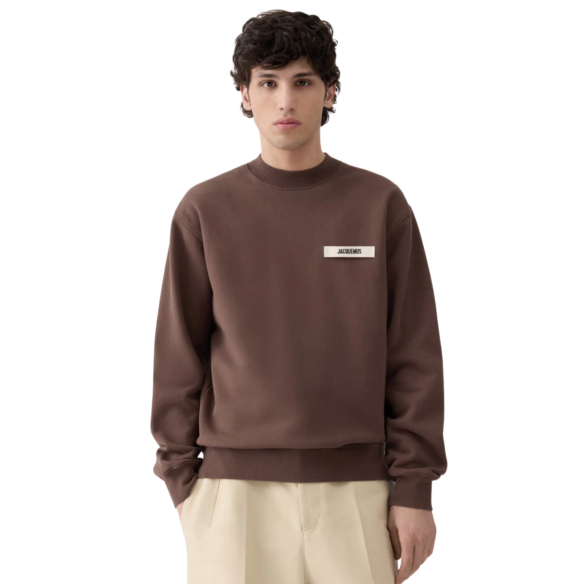 Le Sweatshirt Gros Grain Marron