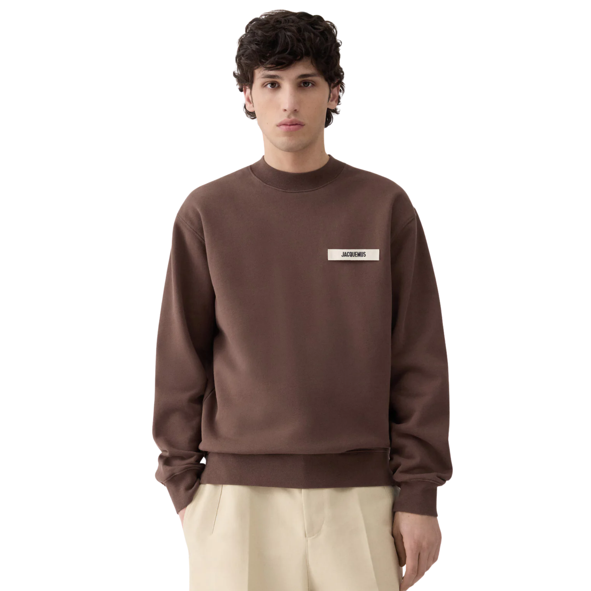 Le Sweatshirt Gros Grain Marron