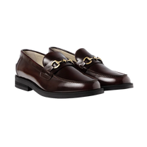 Buffed Red Bit Loafer