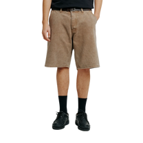 MAGOADO BIG IKON TWILL SHORTS BROWN