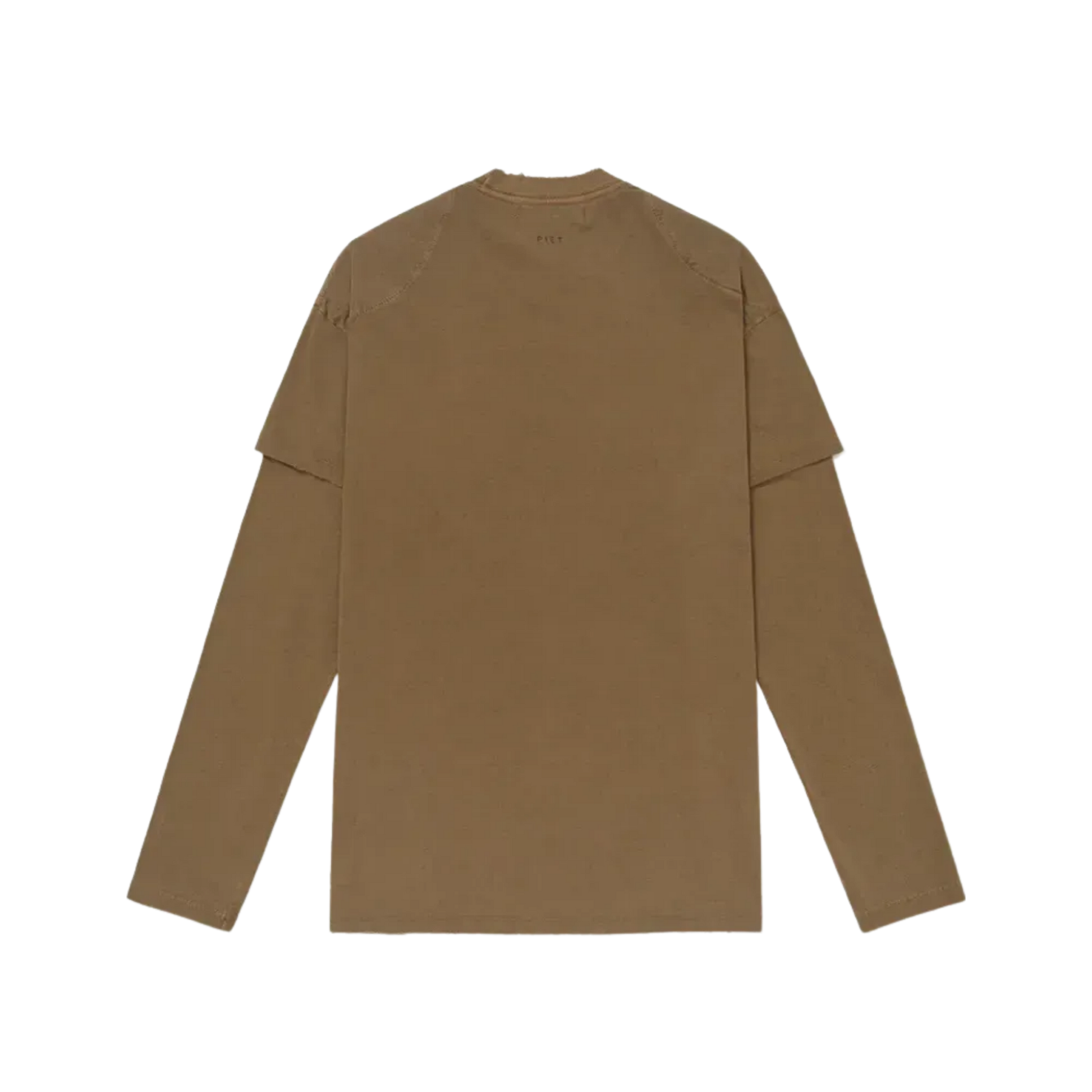 Double Long Sleeve T-shirt - Khaki