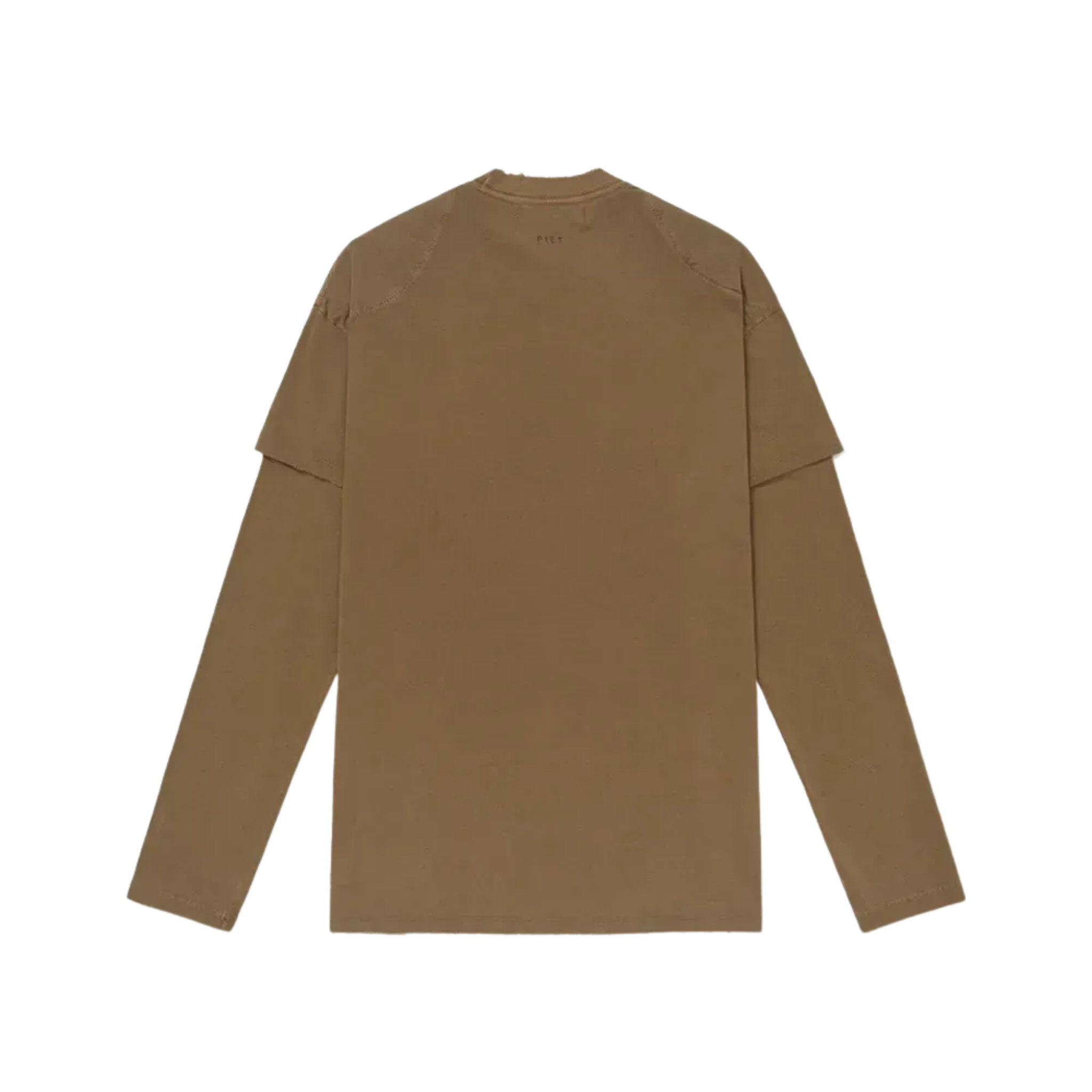 Double Long Sleeve T-shirt - Khaki