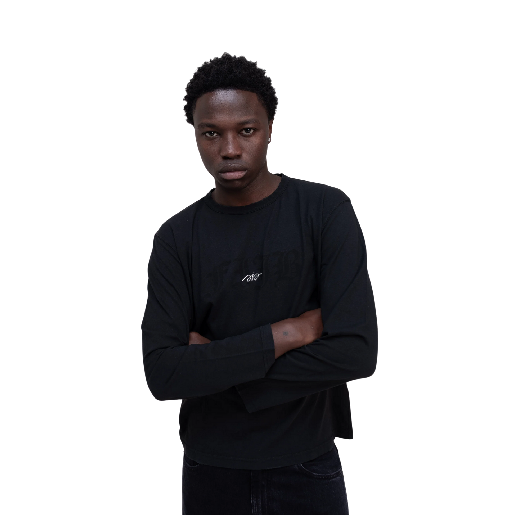 FAMILY ISN'T JUST BLOOD LS BLACK