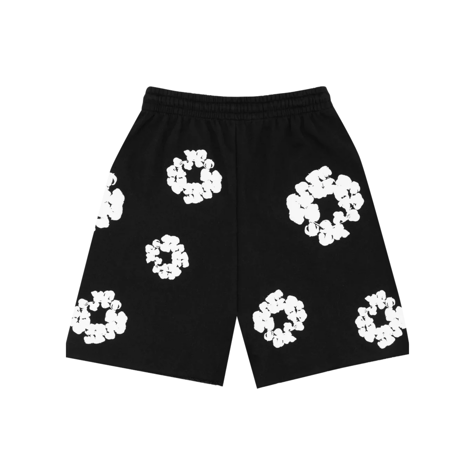 Denim Tears The Cotton Wreath Shorts Black