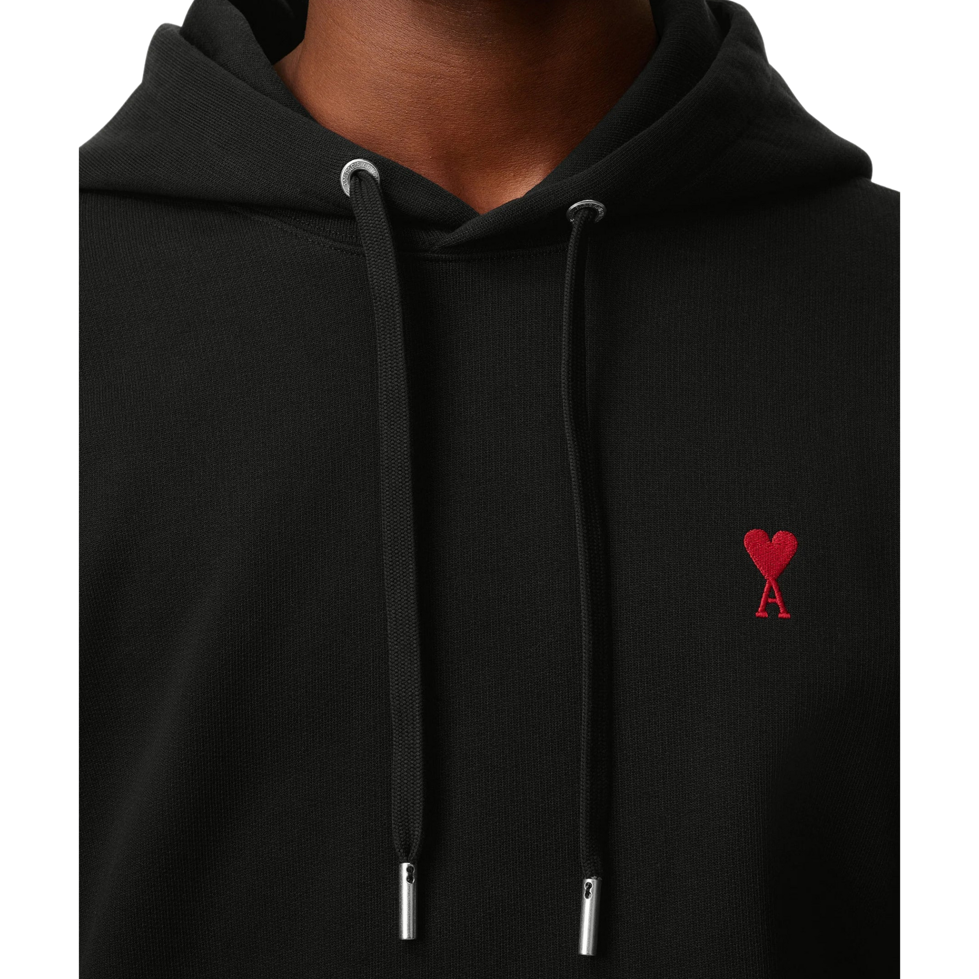 Hoodie Ami De Coeur Noir Rouge