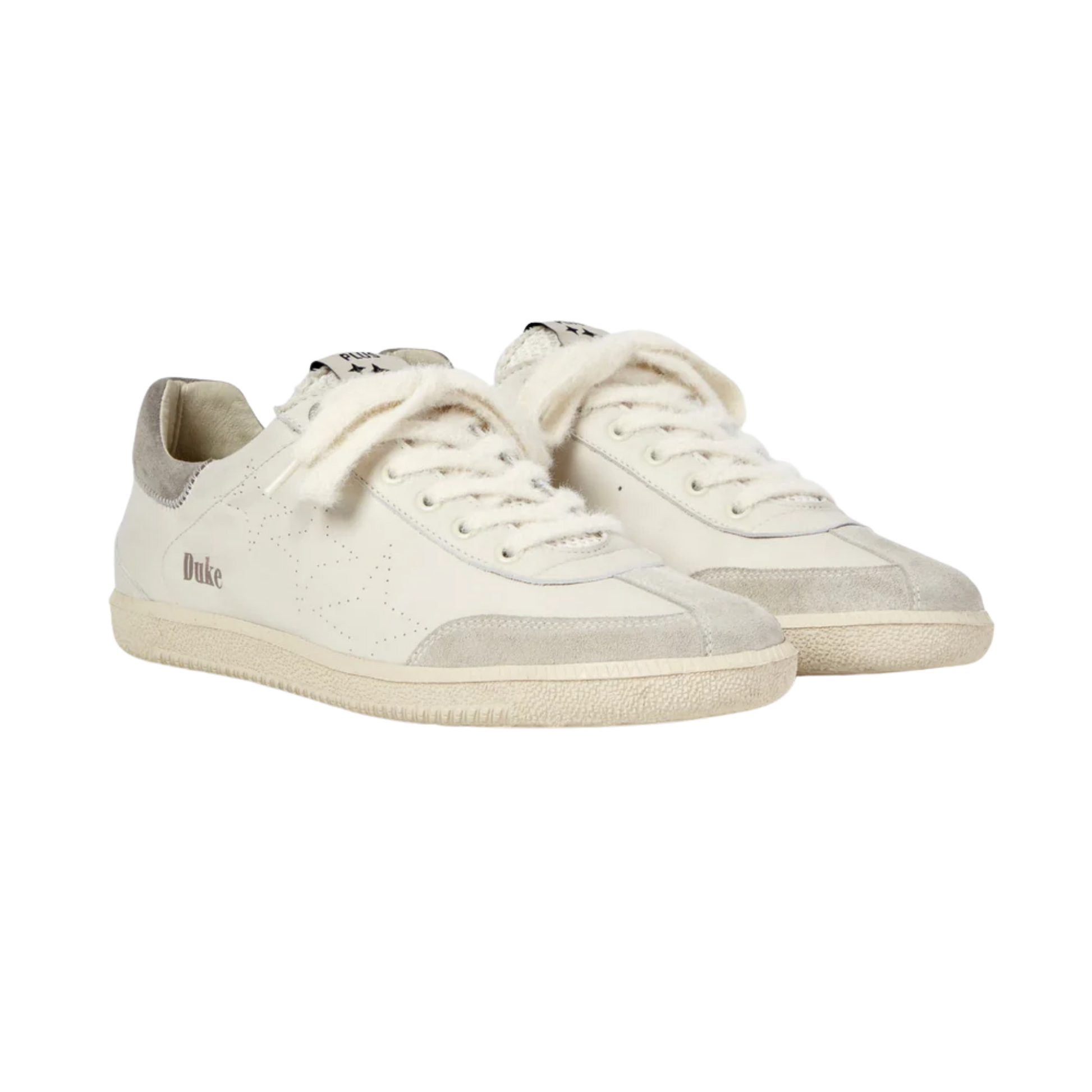 Vintage Grey White Sneaker