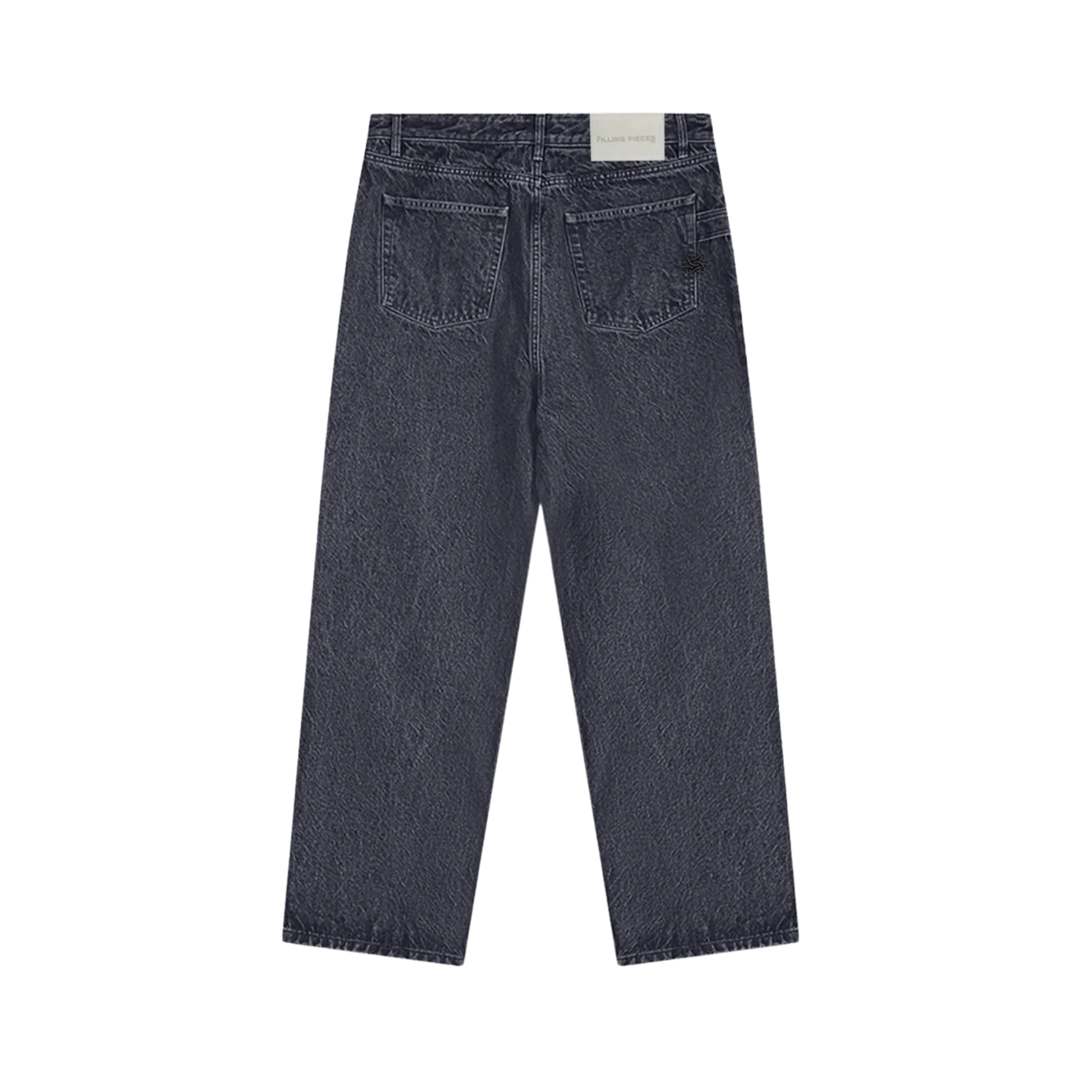 Denim Pants Washed Black
