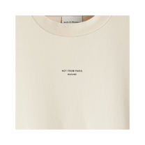 Le T-Shirt Slogan Classique Beige