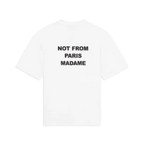 Bold T-shirt Slogan White