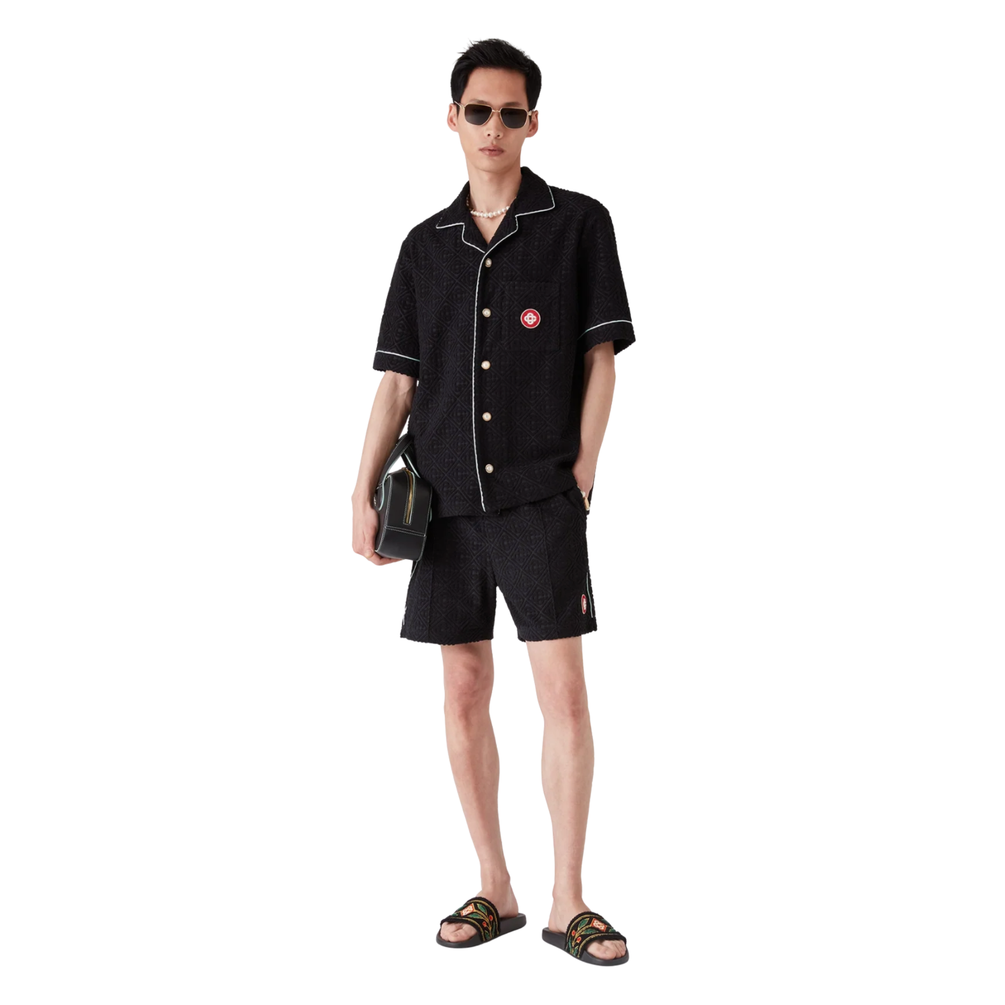Monogram Jacquard Towelling Shorts