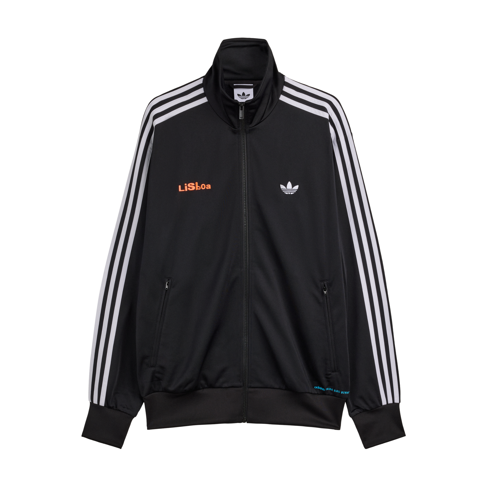 Lisbon Track Jacket x Bad Bunny Tour Merch Black