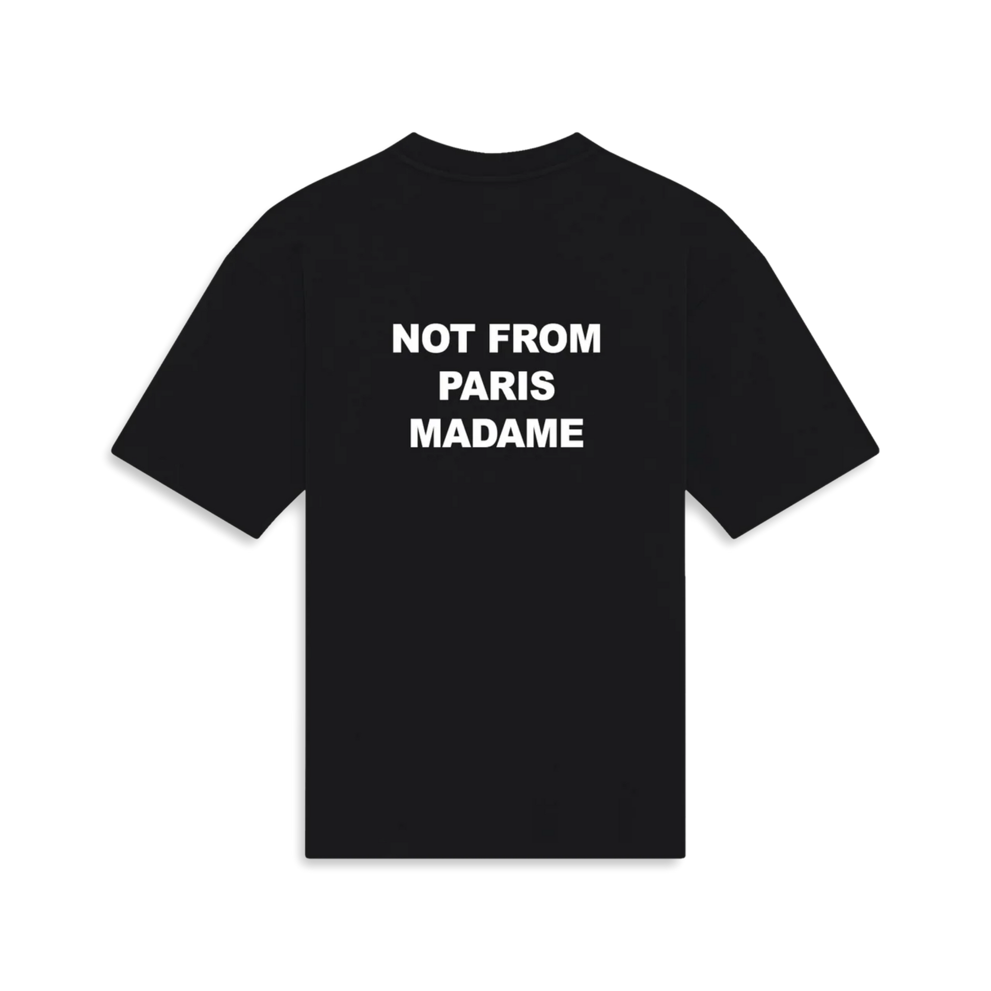 Bold T-shirt Slogan Black