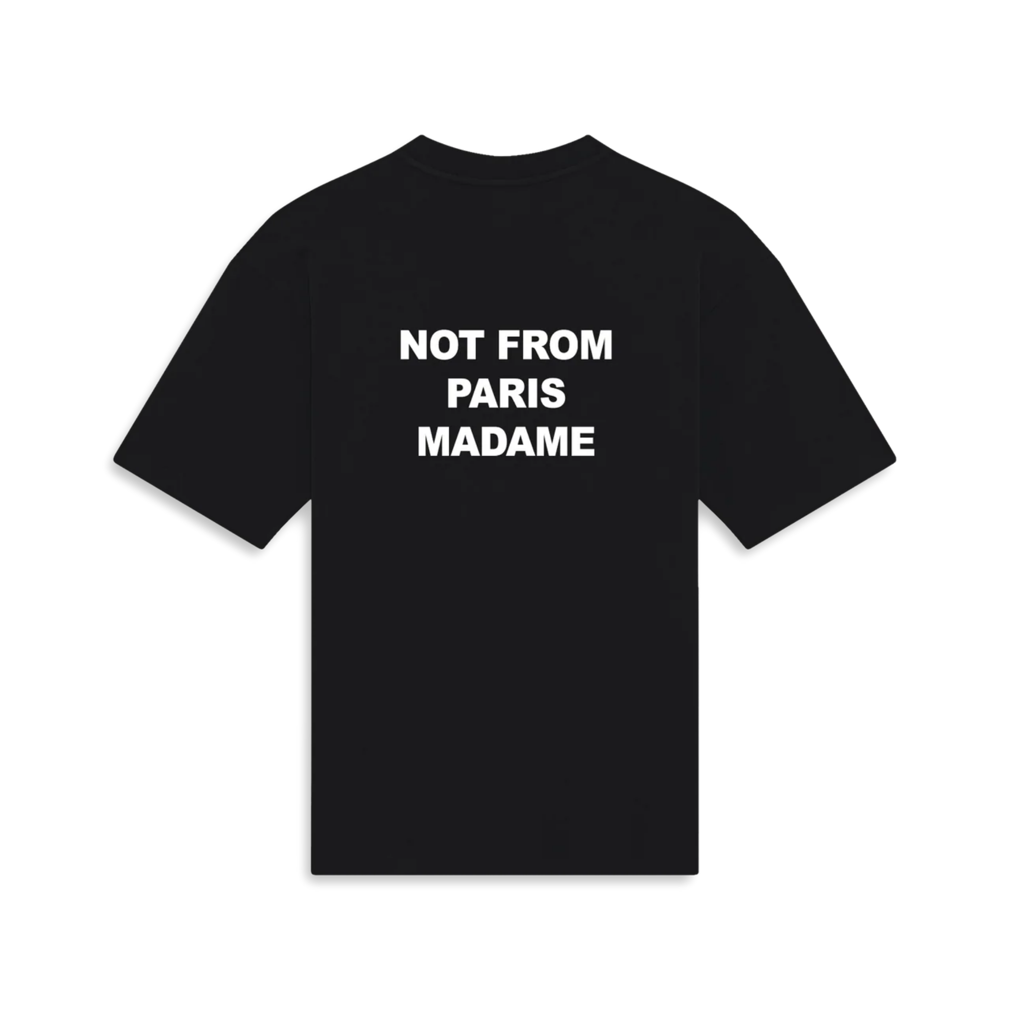 Bold T-shirt Slogan Black