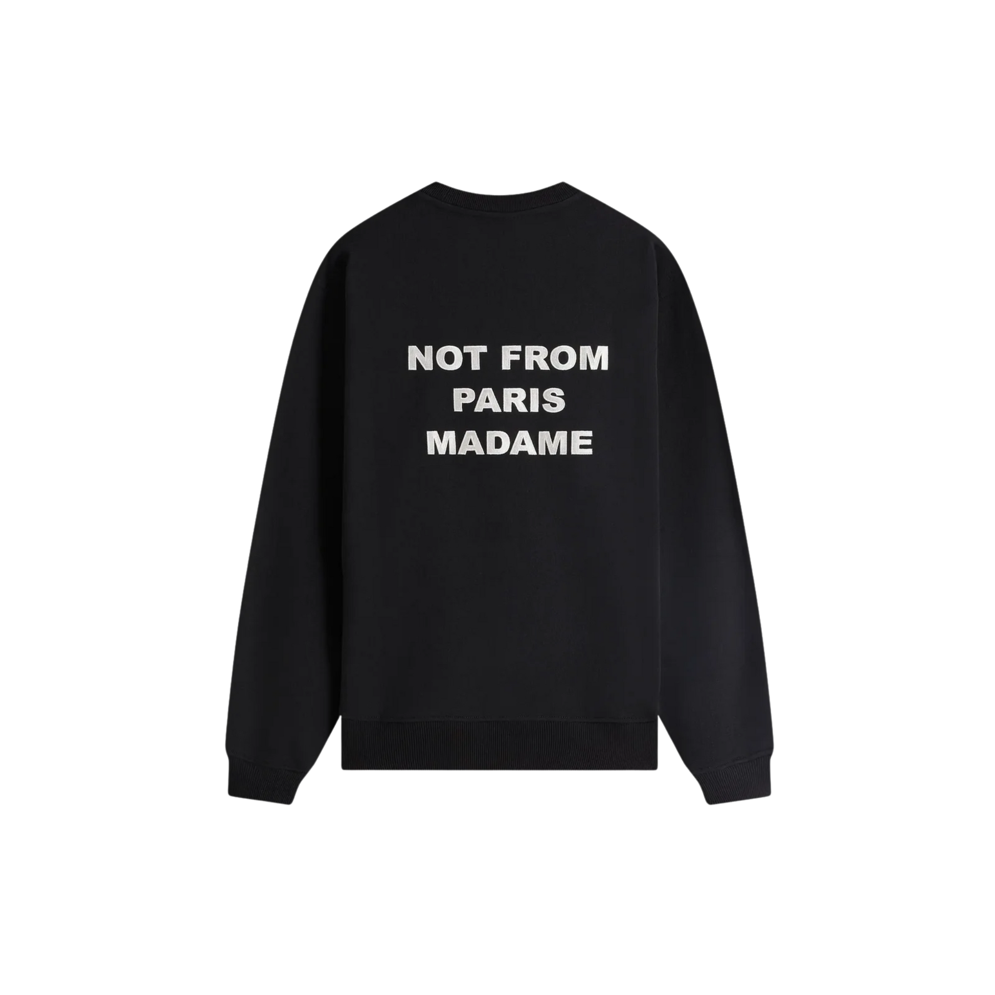 Le Sweatshirt Slogan Black