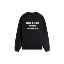 Le Sweatshirt Slogan Black